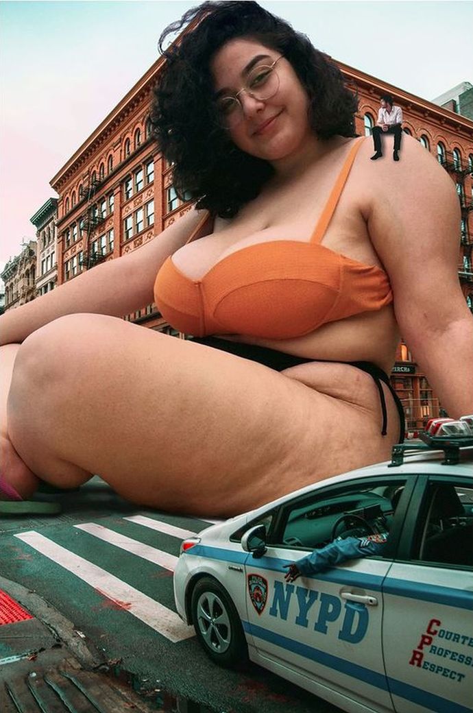 "How big is your body?" I ask her.