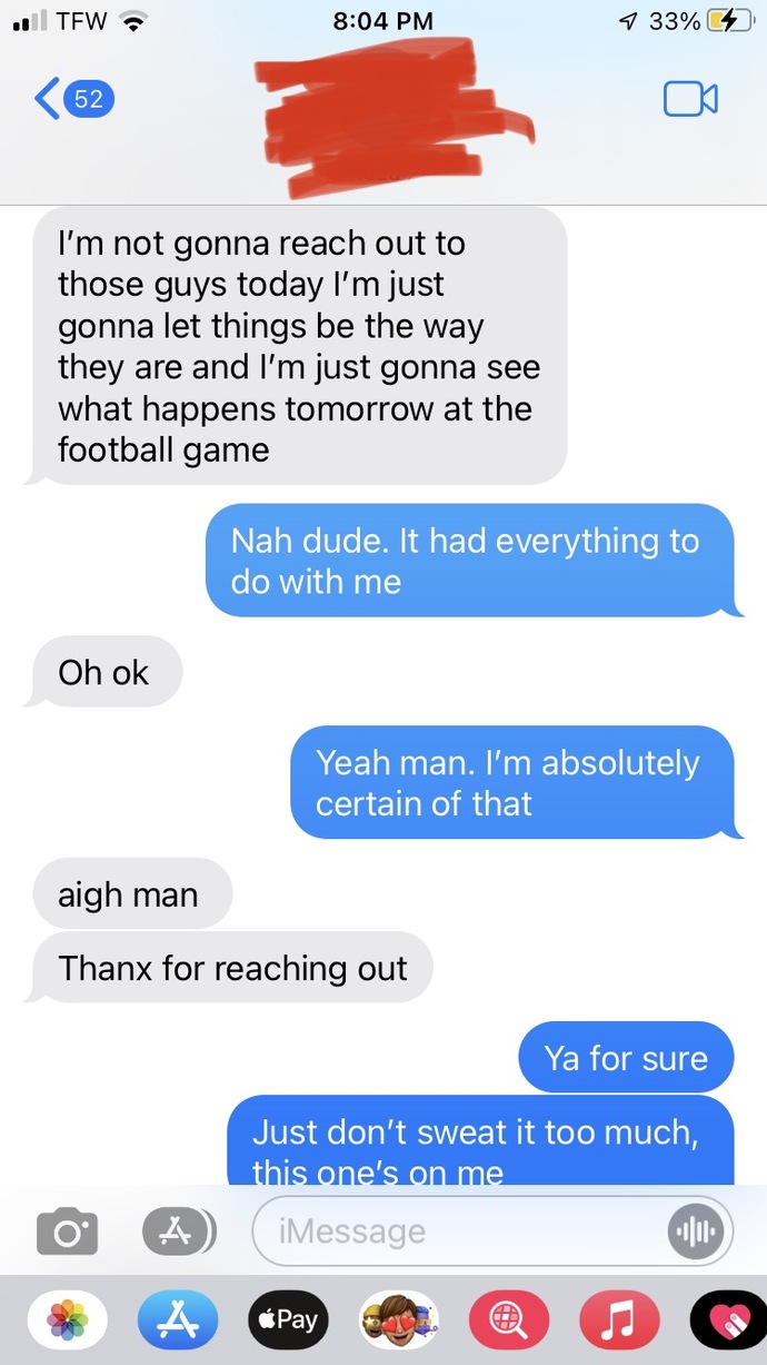 Did I do the right thing and handle this situation well? Was my apology good?