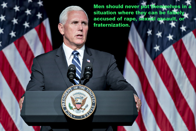 What is your opinion of the Mike Pence Rule?