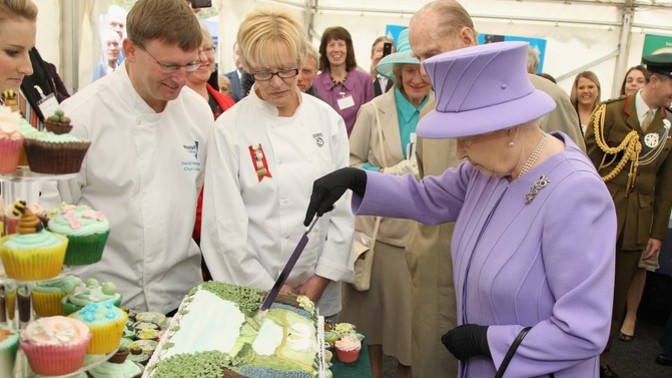 If asked to Prepare Something Special for the Queen's "Celebration of Death, What special Food comes to Mind?