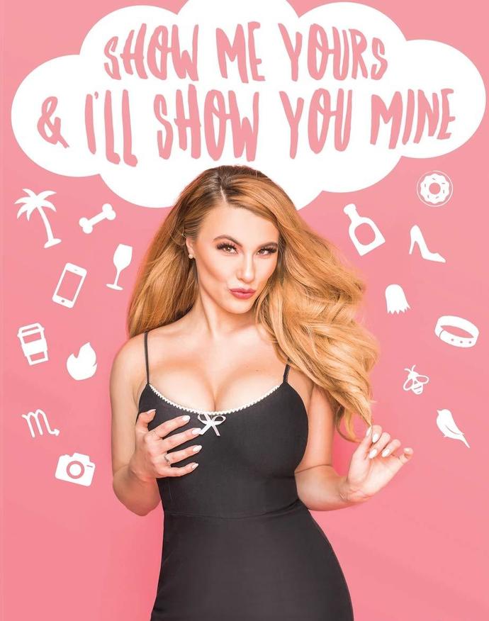 What would you say to a guy you caught looking at your cleavage?