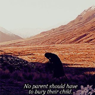 What do you say to a parent who had lost a child?
