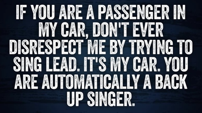 Do you sing 🎤 in your car 🚗 ? Do you drive in silence? Or play really loud music?