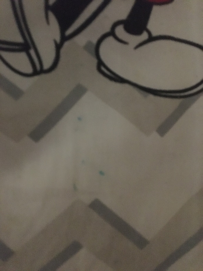 There’s a blue liquid leaking out my headphones that’s staining