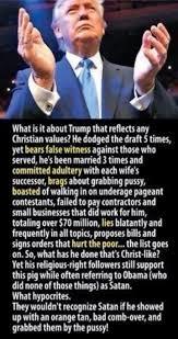 Is it possible to be a proper Christian and a trump supporter at the same time?