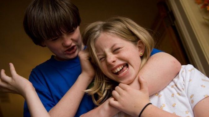 How often did you and your siblings fight growing up, and do you still talk?