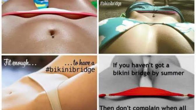 Have you heard of a bikini bridge?
