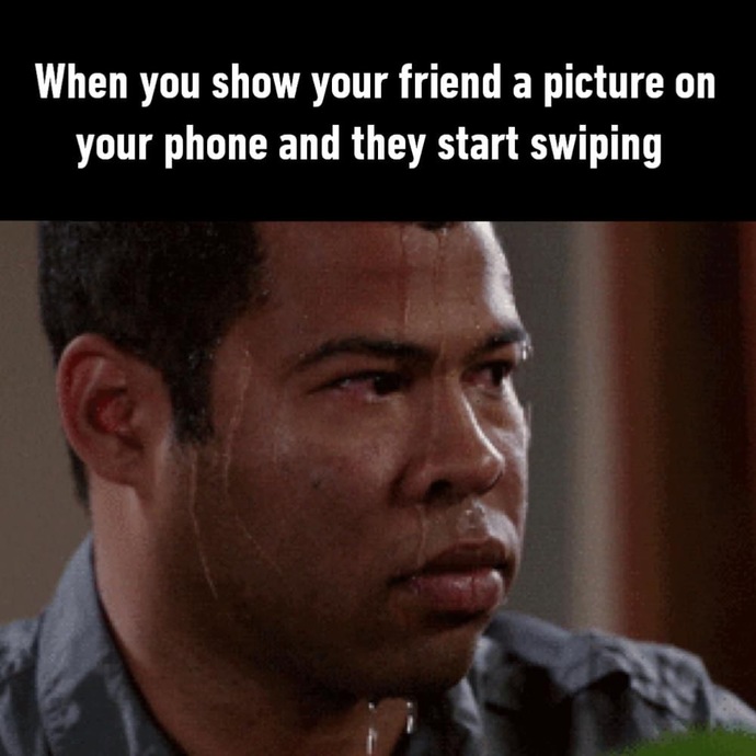 Are you comfortable/anxious when/if people go through your phone