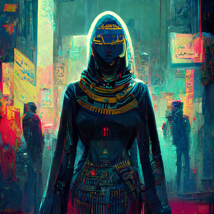 Egyptian Cyberpunk