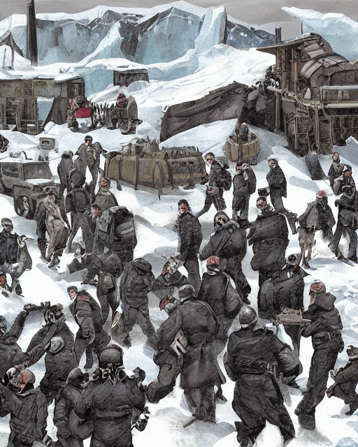 Wehrmacht in Antarctica post WWII