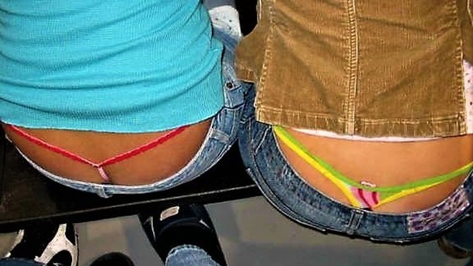Do girls wear underwear for go or for show?