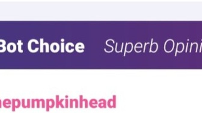 What is this Bi'Bot choice? A bot selected my opinion?