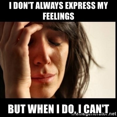 Do you think you are pretty good about expressing why you like someone to them? Articulating them clearly?