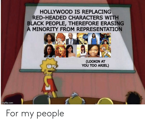 What do you think about the decision to make the Little mermaid BLACK?