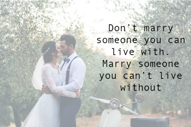 Marriage Advice