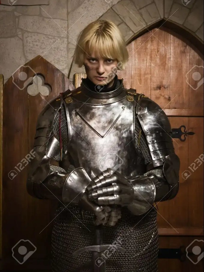 How she (somewhat) actually looked.