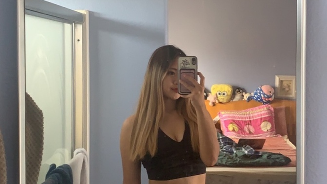 Why are my abs barely showing?