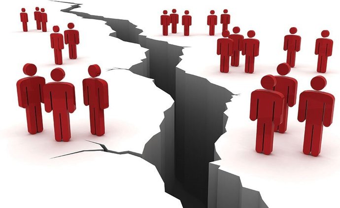 Whats the main reason for separation of “Haves” and “Have Nots”?