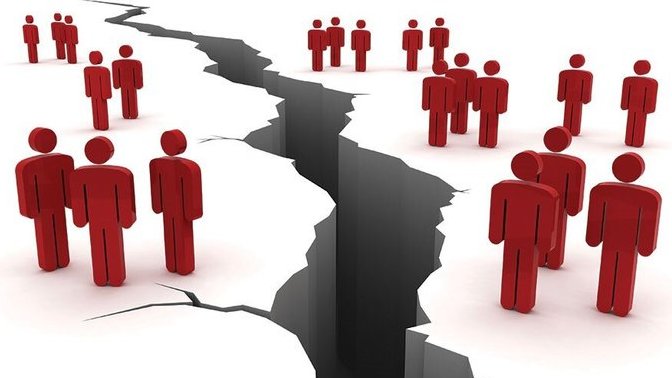 Whats the main reason for separation of “Haves” and “Have Nots”?