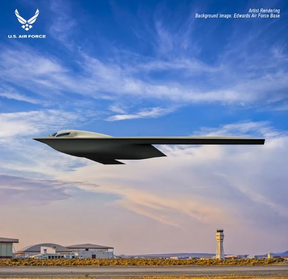 Render of B-21 Raider