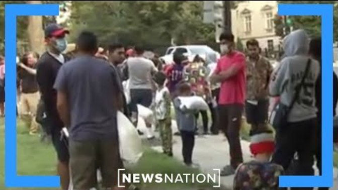 What do you think about Governor De Santis dropping off illegal migrants to Obamas and Kamala Harris' neighbourhood?