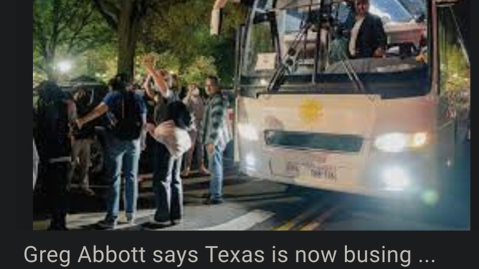 Thoughts on Bus load of Migrants?