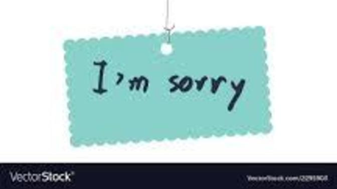 He did not show second Thursday and I’m FINE with that. I specifically did not want him showing up at a bad time. Why does he keep apologizing?