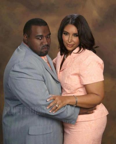 + Humble, middle-class, non-famous Kanye West...