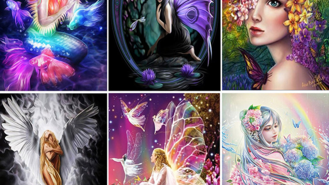Girls, would you rather be an angel, mermaid or fairy?