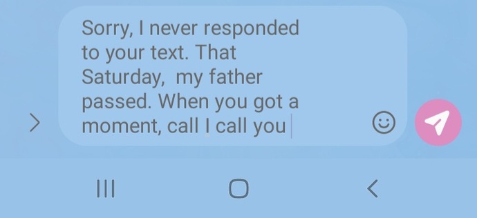 Guys, should I text him?