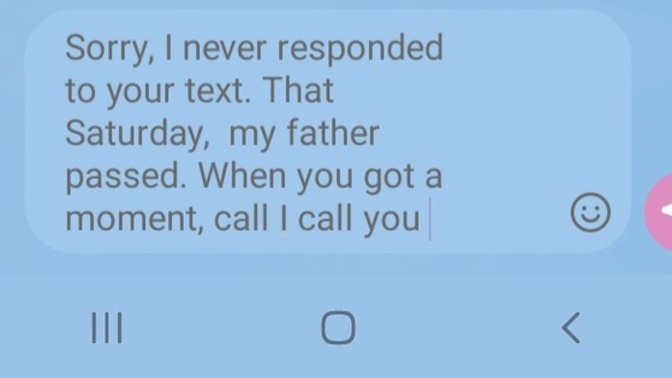 Guys, should I text him?