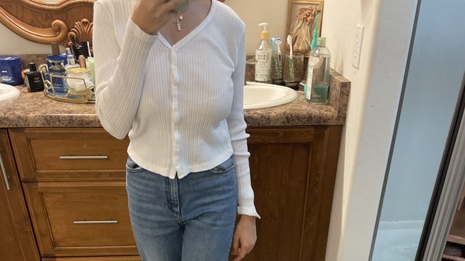 Which outfit do you think is the best? Do you think any of the outfit is okay to wear for home? Are they immodest?