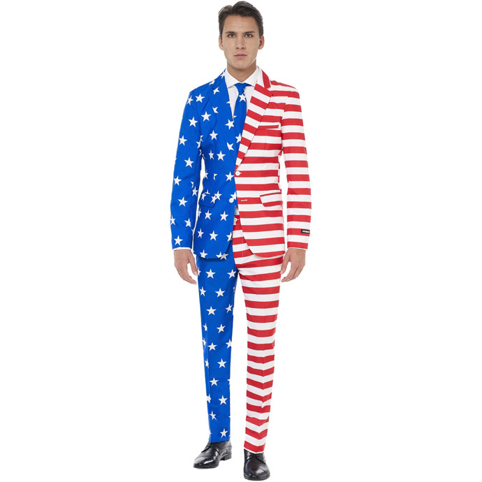 If you see someone wearing a flag suit like this and they fart in it did the just desecrate the flag?