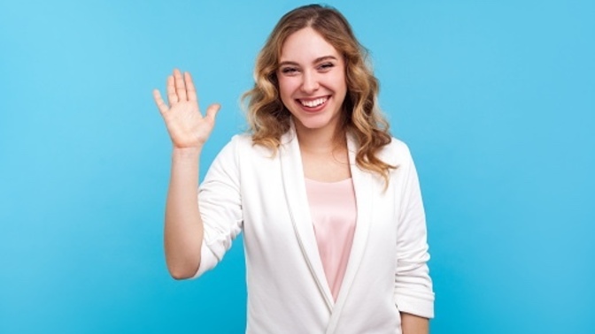 Girls, do you waved at someone if you like them?
