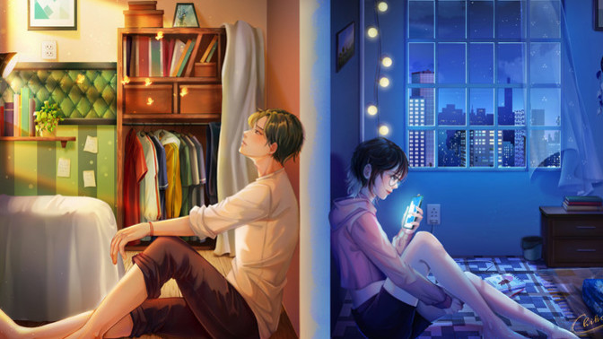If someone you love lived far away, would you be willing to wait for them? Would you want them to wait for you if you felt it was meant to be?