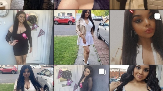 What kind of vibe does her Instagram give?