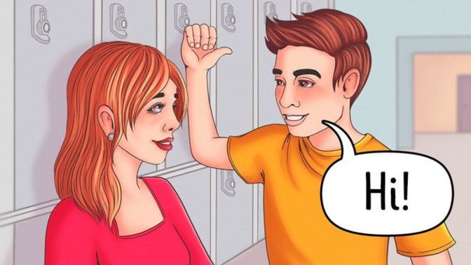 Is it a bad sign if you feel nervous when someone you like says hello to to the point where you avoid the same spot?