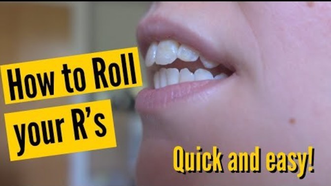 Can you roll your Rs?