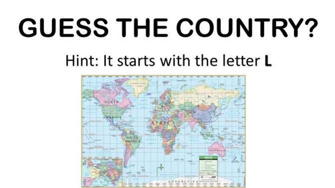 Guess the Country - starts with "L"?