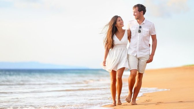 Do you enjoy long walks on the beach?
