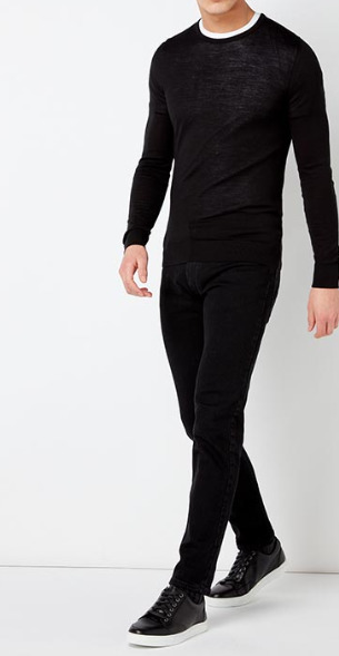 Girls, would you find it off-putting or nice if a guy almost always wore all-black clothing?