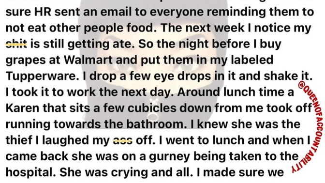 Was this facebook post justifiable?