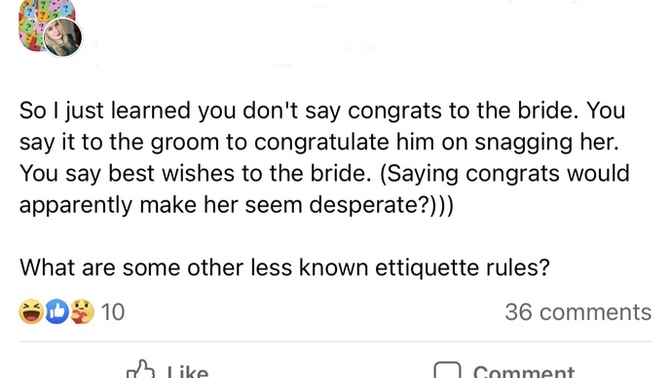 In most cases, do women see the guys as lucky to have the girl?