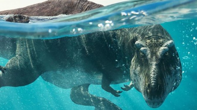 What’s with PP’s T-rexes sort of roaring?
