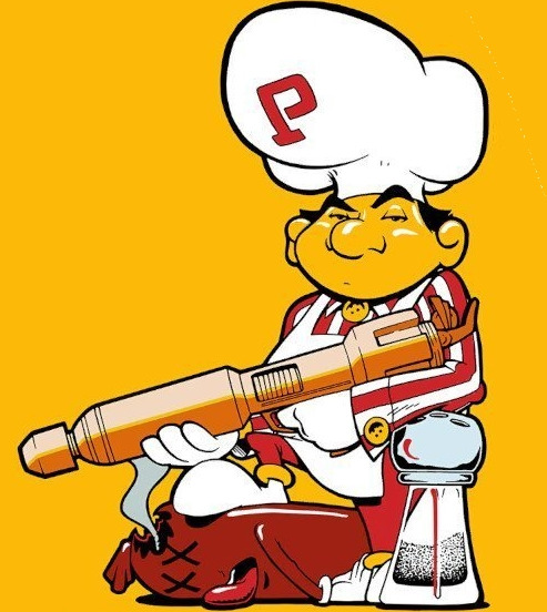 Would you like this guy to be your cook?