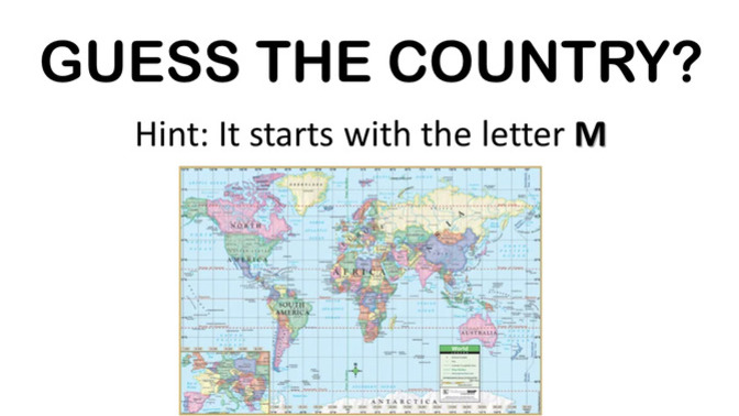 Guess the Country - starts with "M"?