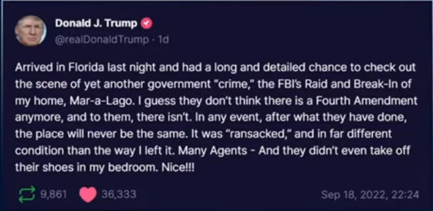 If the police had to raid YOUR house should they at least have the courtesy to take their shoes off first before entering your bedroom?