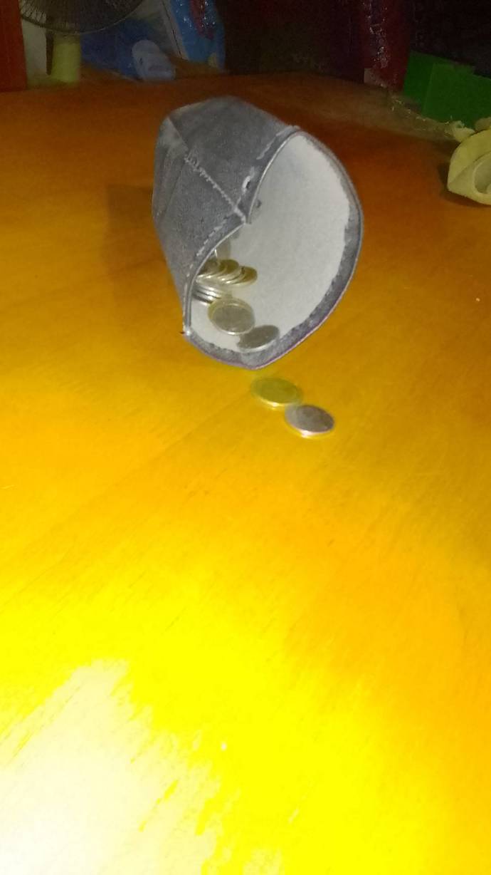 Do you have a piggy bank OR something similar to put loose change into?
