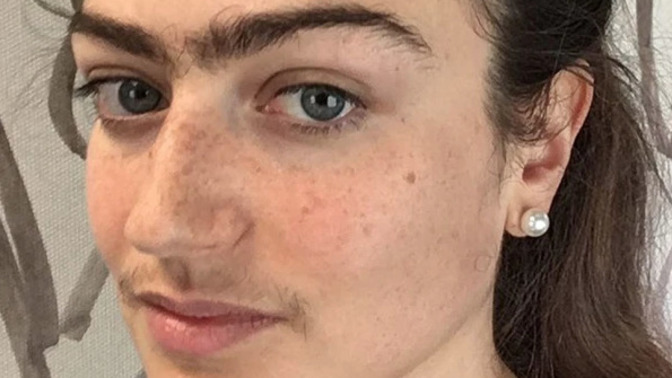 How do you feel about women with facial hair?
