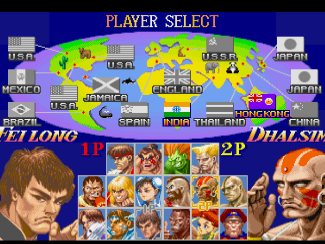 Have you EVER played Street Fighter II before in your life?